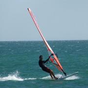 Sea ODT: Windsurfing in Israel.