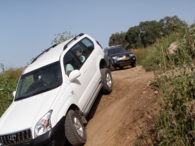 טיול ג'יפים מבן שמן לנתניה.Adventure tour Ben Shemen - Netanya Off road 4x4 jeep