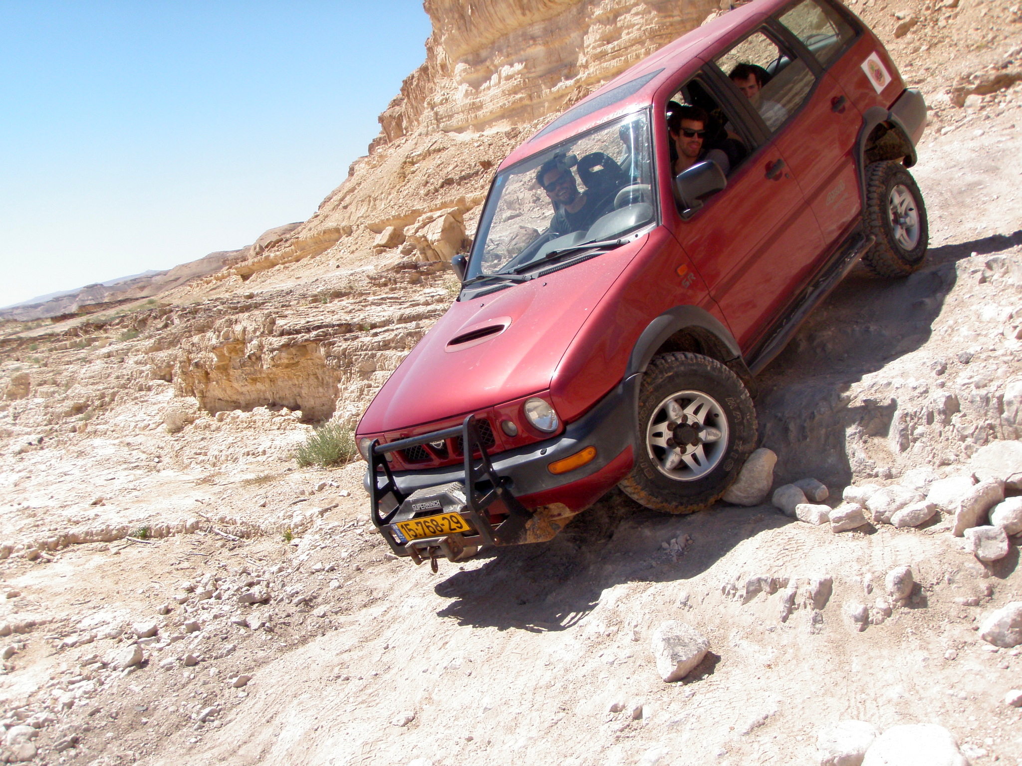 Nahal Zin Lower Tzin wadi Negev Desert Off road 4x4 jeep tours. טיולי ג'יפים: נחל צין תחתון , נגב מזרחי
