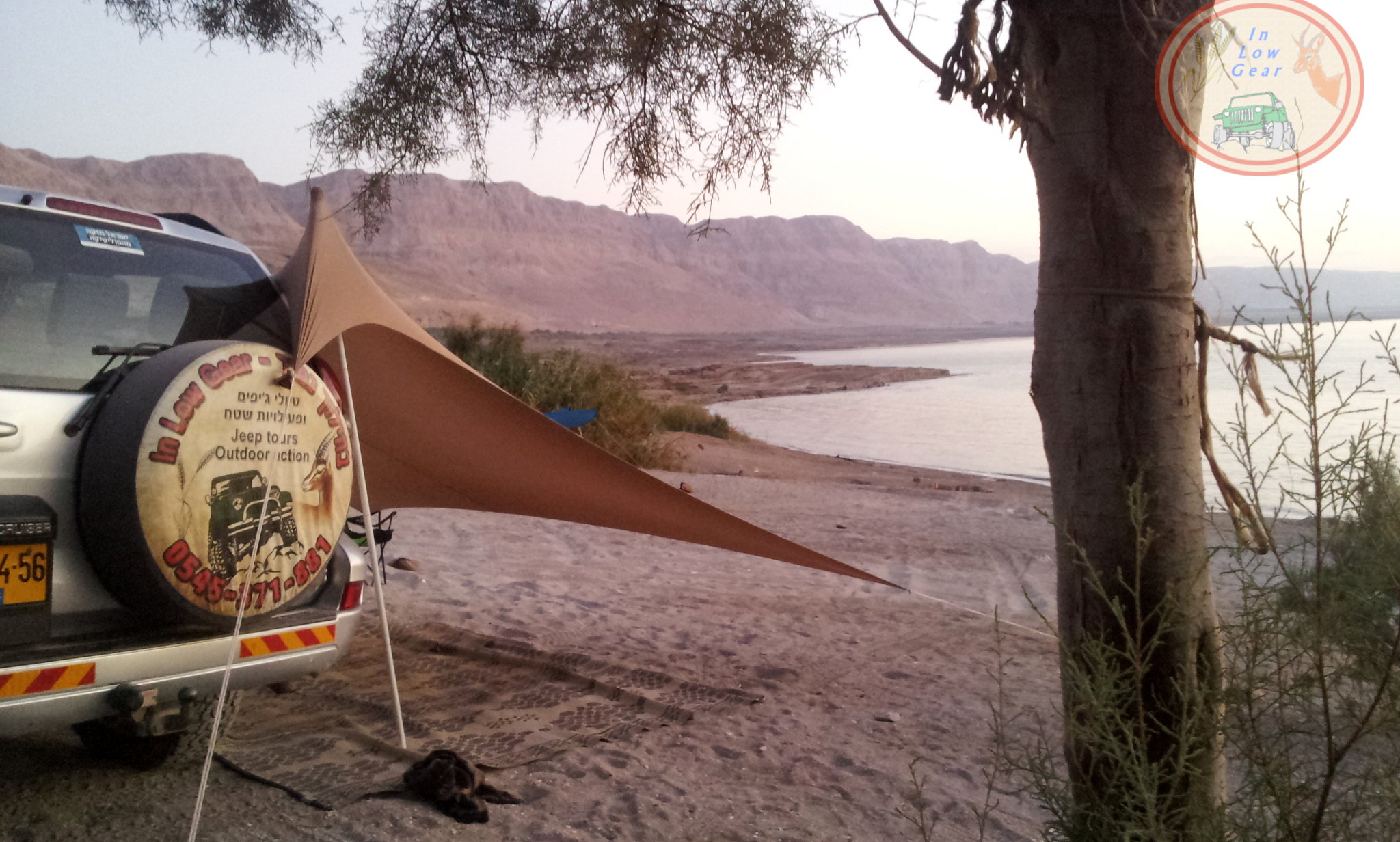 Dead Sea mud and natural beach Adventure tours 4x4 jeep tours