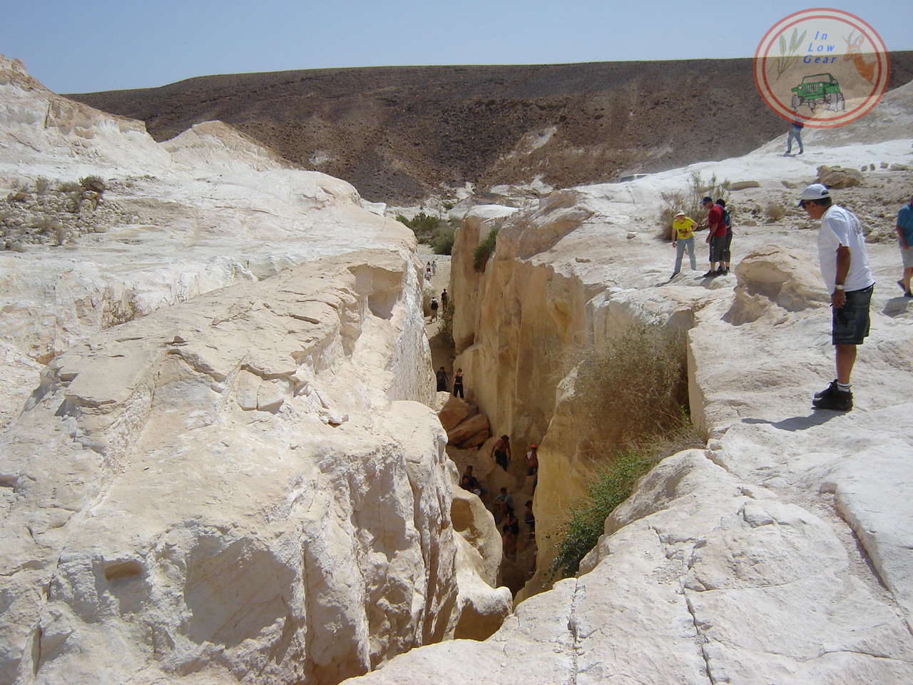 Adventure tours Negev: The White Canyon