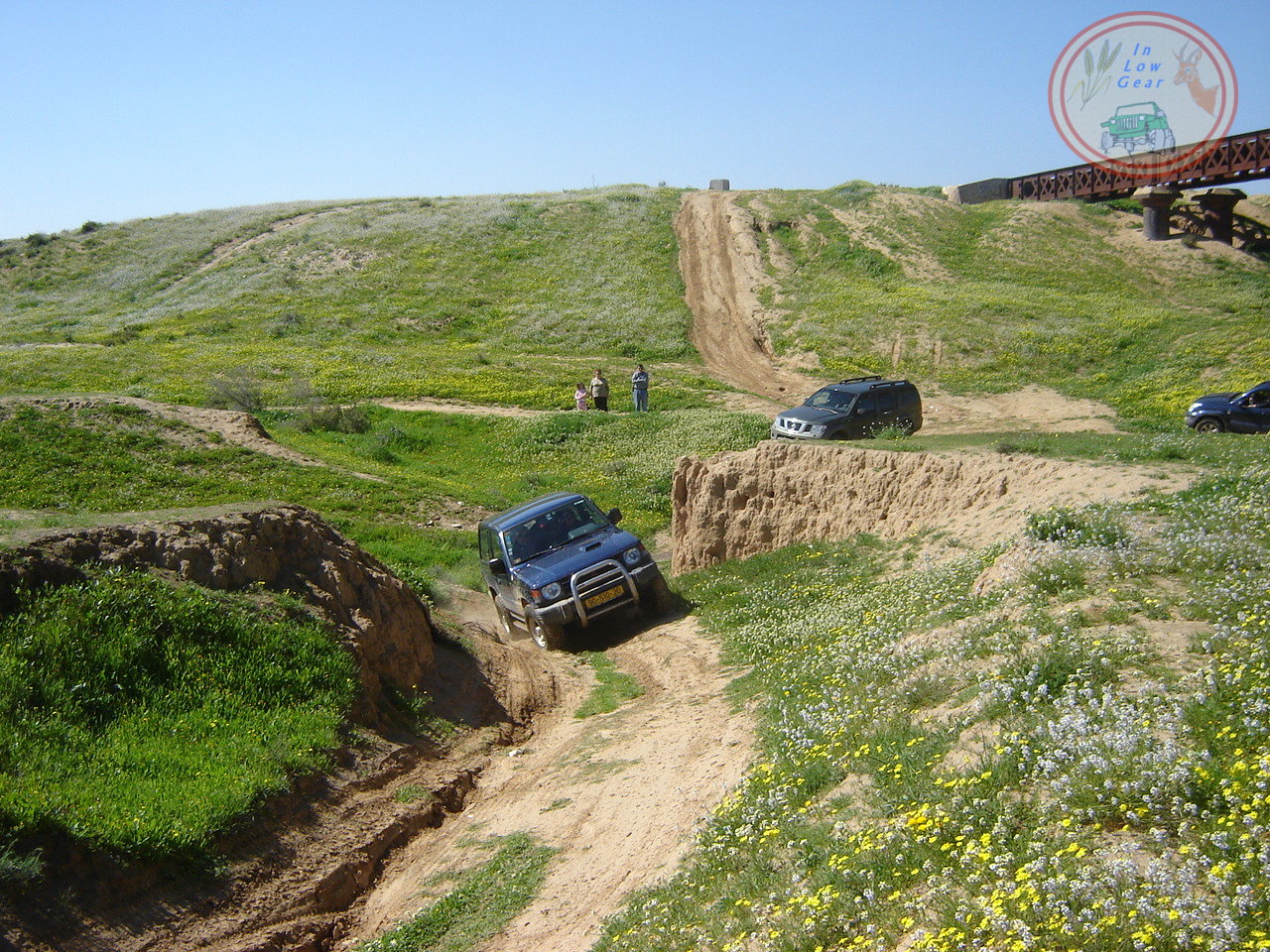 Western Negev Adventure tours 4x4 jeep tracks.