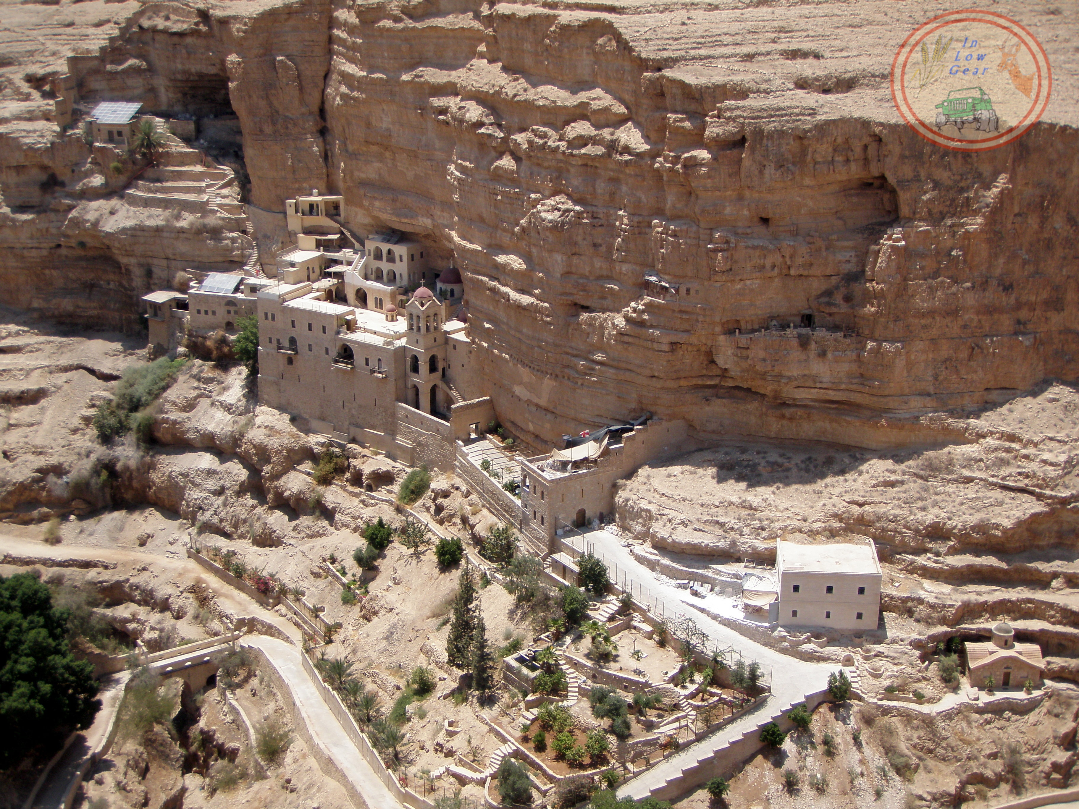 St. George monastery in the Judea desert.