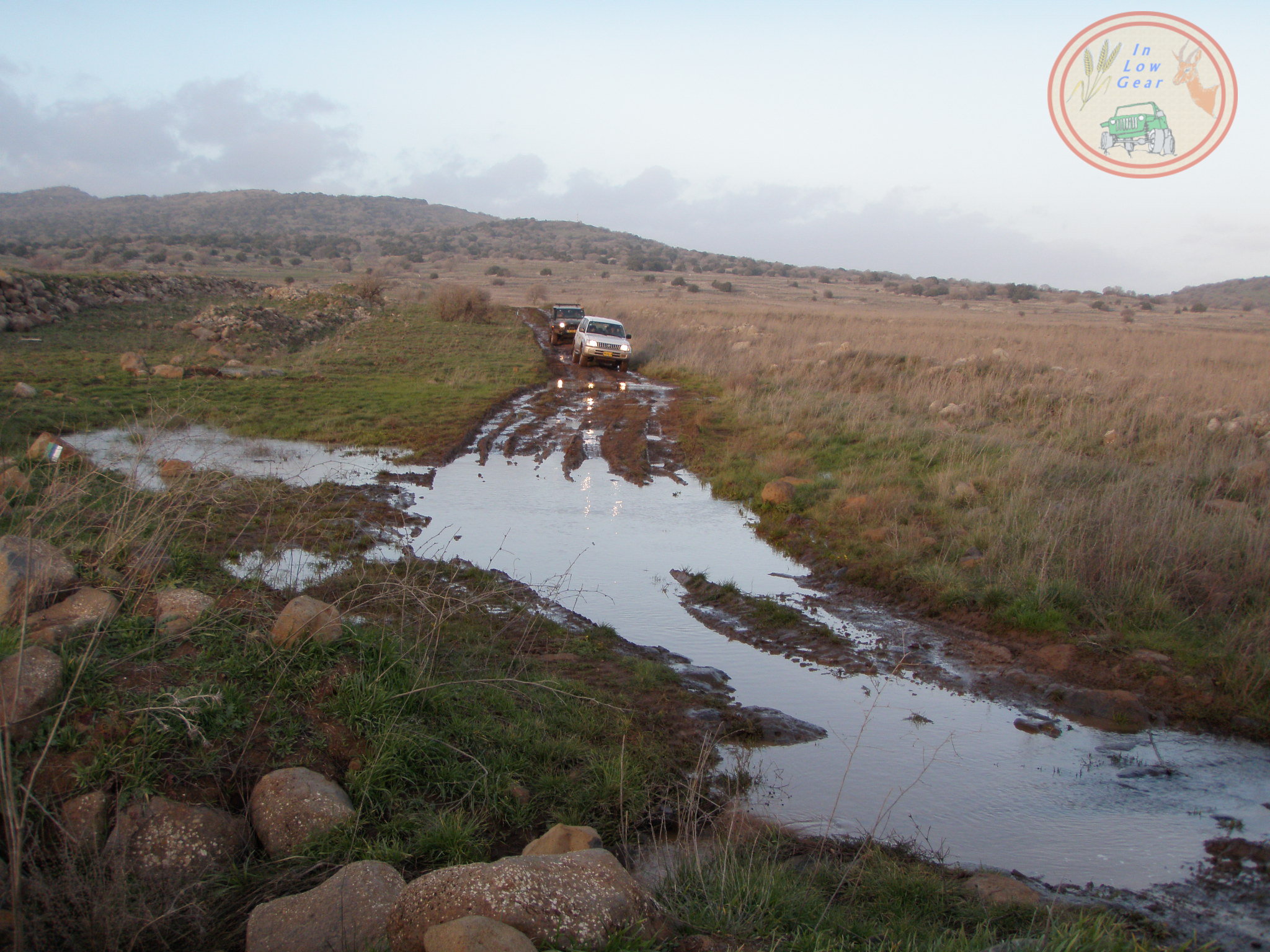 Golan Heights mud jeep tour.טיולי ג'יפים בבוץ רמת הגולן