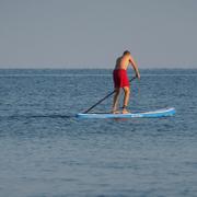 Sea ODT: SUP Surfing in Israel.